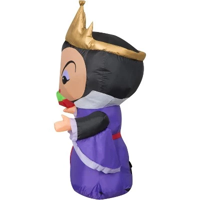 Gemmy Airblown Inflatable Evil Queen, 3.5 ft Tall, Purple 2 Gemmy Airblown Inflatable Evil Queen, 3.5 ft Tall, Purple - Image 2