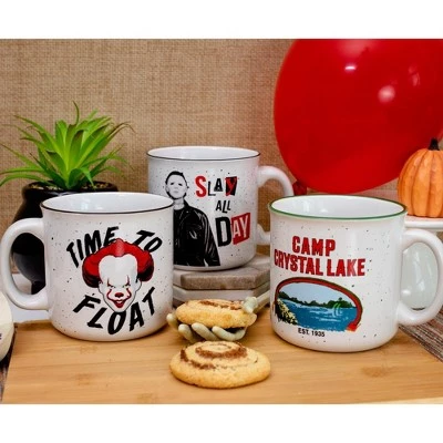 Silver Buffalo Halloween II "Slay All Day" Ceramic Camper Mug | Holds 20 Ounces 5 Silver Buffalo Halloween II "Slay All Day" Ceramic Camper Mug | Holds 20 Ounces - Image 5