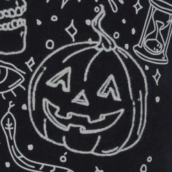 Saro Lifestyle Coffin Pillow - Poly Filled, 13"x20" Oblong, Black -Halloween Decorations Sales Store unnamed file 1996