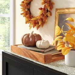 Large Ceramic Pumpkin Rust - Threshold™