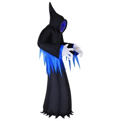 Occasions 8' INFLATABLE INFINITY MIRROR REAPER, 8 ft Tall, Multicolored 2 Occasions 8' INFLATABLE INFINITY MIRROR REAPER, 8 ft Tall, Multicolored - Image 2