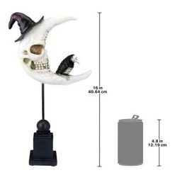 Design Toscano Warlock's Raven Moon Halloween Statue -Halloween Decorations Sales Store unnamed file 2025