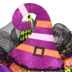 Barton Living Barton Witch Halloween Wreath Witch Legs Decoration for Front Door, Hanging Welcome Sign Halloween Decorations 7 Barton Living Barton Witch Halloween Wreath Witch Legs Decoration for Front Door, Hanging Welcome Sign Halloween Decorations -Halloween Decorations Sales Store unnamed file 2034