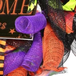 Barton Living Barton Witch Halloween Wreath Witch Legs Decoration for Front Door, Hanging Welcome Sign Halloween Decorations 8 Barton Living Barton Witch Halloween Wreath Witch Legs Decoration for Front Door, Hanging Welcome Sign Halloween Decorations -Halloween Decorations Sales Store unnamed file 2035
