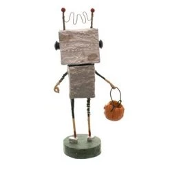Lori Mitchell 7.0" Robby Robot Trick Or Treat Halloween - Decorative Figurines