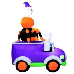Occasions 10.5' INFLATABLE HALLOWEEN TRUCK, 10.5 ft Tall, Multicolored -Halloween Decorations Sales Store unnamed file 2069