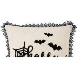 C&F Home Happy Halloween Embroidered Throw Pillow