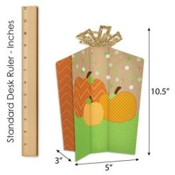 Big Dot of Happiness Pumpkin Patch - Table Decorations - Fall, Halloween or Thanksgiving Party Fold and Flare Centerpieces - 10 Count 9 Big Dot of Happiness Pumpkin Patch - Table Decorations - Fall, Halloween or Thanksgiving Party Fold and Flare Centerpieces - 10 Count -Halloween Decorations Sales Store unnamed file 211