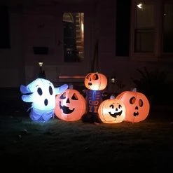 Sunnydaze Decor Sunnydaze 7' Self-Inflatable Holiday Haunted Pumpkin Patch Outdoor Halloween Lawn Decoration with LED Lights -Halloween Decorations Sales Store unnamed file 2149