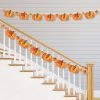 Big Dot of Happiness Fall Pumpkin - Halloween or Thanksgiving Party DIY Decorations - Clothespin Garland Banner - 44 Pieces