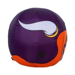 NFL Minnesota Vikings Inflatable Jack O' Helmet, 4 ft Tall, Orange -Halloween Decorations Sales Store unnamed file 2159