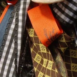 National Tree Company Artificial Skeleton's Halloween Wreath, Decorated with Branches, Orange and Black Trim, Berry Clusters, Assorted Leaves, 24 in -Halloween Decorations Sales Store unnamed file 2190