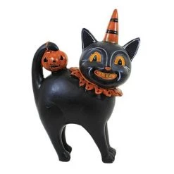 Transpac Halloween 6.25" Black Cat Jack Vintage-Looking Pumpkin - Decorative Figurines 7 Transpac Halloween 6.25" Black Cat Jack Vintage-Looking Pumpkin - Decorative Figurines -Halloween Decorations Sales Store unnamed file 2285