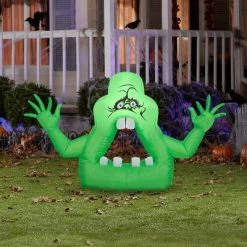 Gemmy Airblown Cutie Slimer Ghost Ghostbusters, 2.5 ft Tall, Green