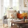 Pumpkin Square Throw Pillow Cream/Orange - Threshold™