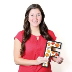 Big Dot of Happiness Fall Pumpkin - Large Halloween or Thanksgiving Party Decorations - Happy Fall - Outdoor Letter Banner -Halloween Decorations Sales Store unnamed file 230