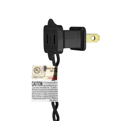 Northlight 3ft Pre-Lit Black Noble Spruce Artificial Halloween Tree, Orange Lights 4 Northlight 3ft Pre-Lit Black Noble Spruce Artificial Halloween Tree, Orange Lights - Image 4