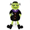 Northlight 40.5" Prelit Standing Frankenstein Monster Halloween Decoration - Black/Green