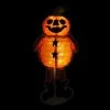 Northlight 37" Prelit LED Standing Jack-O-Lantern Pumpkin Halloween Decoration - Orange/Black