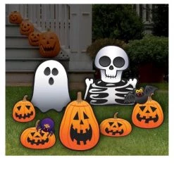 Forum Novelties Six-Piece Halloween Lawn Party Decorations