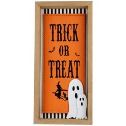 Northlight Set of 2 Happy Halloween Wooden Shadow Box Plaques -Halloween Decorations Sales Store unnamed file 2484