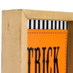 Northlight Set of 2 Happy Halloween Wooden Shadow Box Plaques -Halloween Decorations Sales Store unnamed file 2486