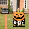 Big Dot of Happiness Jack-O'-Lantern Halloween - Party Decorations - Kids Halloween Party Welcome Yard Sign