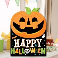 Big Dot of Happiness Jack-O'-Lantern Halloween - Party Decorations - Kids Halloween Party Welcome Yard Sign -Halloween Decorations Sales Store unnamed file 2526