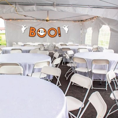 Big Dot of Happiness Spooky Ghost - Halloween Party Decorations - Boo - Outdoor Letter Banner 2 Big Dot of Happiness Spooky Ghost - Halloween Party Decorations - Boo - Outdoor Letter Banner - Image 2