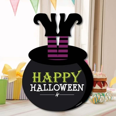 Big Dot of Happiness Happy Halloween - Party Decorations - Witch Party Welcome Yard Sign 4 Big Dot of Happiness Happy Halloween - Party Decorations - Witch Party Welcome Yard Sign - Image 4