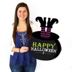 Big Dot of Happiness Happy Halloween - Party Decorations - Witch Party Welcome Yard Sign 13 Big Dot of Happiness Happy Halloween - Party Decorations - Witch Party Welcome Yard Sign -Halloween Decorations Sales Store unnamed file 2561