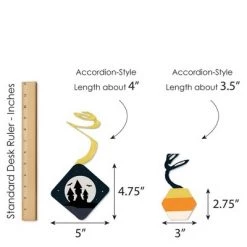 Big Dot of Happiness Trick or Treat - Halloween Party Hanging Decor - Party Decoration Swirls - Set of 40 -Halloween Decorations Sales Store unnamed file 2568