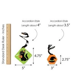 Big Dot of Happiness Jack-O'-Lantern Halloween - Kids Halloween Party Hanging Decor - Party Decoration Swirls - Set of 40 -Halloween Decorations Sales Store unnamed file 2574