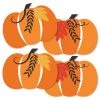 Big Dot of Happiness Fall Pumpkin - Pumpkin Decorations DIY Halloween or Thanksgiving Party Essentials - Set of 20