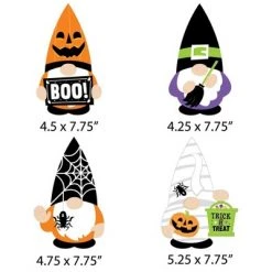 Big Dot of Happiness Halloween Gnomes - Gnome Decorations DIY Spooky Fall Party Essentials - Set of 20 -Halloween Decorations Sales Store unnamed file 2581