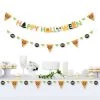 Big Dot of Happiness Jack-O'-Lantern Halloween - Kids Halloween Party Letter Banner Decoration - 36 Banner Cutouts and Happy Halloween Banner Letters