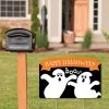 Big Dot of Happiness Spooky Ghost - Halloween Party Yard Sign Lawn Decorations - Happy Halloween Party Yardy Sign