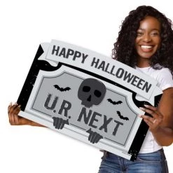 Big Dot of Happiness Graveyard Tombstones - Halloween Party Yard Sign Lawn Decorations - Happy Halloween Party Yardy Sign -Halloween Decorations Sales Store unnamed file 2602