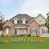 Big Dot of Happiness Fall Pumpkin - Yard Sign Outdoor Lawn Decorations - Halloween or Thanksgiving Party Yard Signs - Happy Fall