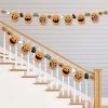 Big Dot of Happiness Jack-O'-Lantern Halloween - Kids Halloween Party DIY Decorations - Clothespin Garland Banner - 44 Pieces