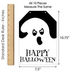 Big Dot of Happiness Spooky Ghost - Hanging Vertical Paper Door Banners - Halloween Party Wall Decoration Kit - Indoor Door Decor 8 Big Dot of Happiness Spooky Ghost - Hanging Vertical Paper Door Banners - Halloween Party Wall Decoration Kit - Indoor Door Decor -Halloween Decorations Sales Store unnamed file 2628