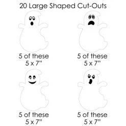 Big Dot of Happiness Spooky Ghost - Halloween Party DIY Decorations - Clothespin Garland Banner - 44 Pieces 9 Big Dot of Happiness Spooky Ghost - Halloween Party DIY Decorations - Clothespin Garland Banner - 44 Pieces -Halloween Decorations Sales Store unnamed file 2634