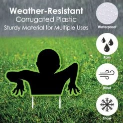 Big Dot of Happiness Zombie Zone - Sign & Zombie Hand Lawn Decorations - Outdoor Halloween or Birthday Zombie Crawl Party Yard Decorations - 10 Piece 8 Big Dot of Happiness Zombie Zone - Sign & Zombie Hand Lawn Decorations - Outdoor Halloween or Birthday Zombie Crawl Party Yard Decorations - 10 Piece -Halloween Decorations Sales Store unnamed file 2659