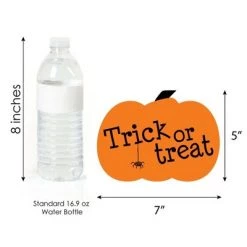Big Dot of Happiness Trick or Treat - Pumpkin Decorations DIY Halloween Party Essentials - Set of 20 -Halloween Decorations Sales Store unnamed file 2671