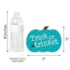 Big Dot of Happiness Teal Pumpkin - Decorations DIY Halloween Allergy Friendly Trick or Trinket Essentials - Set of 20 6 Big Dot of Happiness Teal Pumpkin - Decorations DIY Halloween Allergy Friendly Trick or Trinket Essentials - Set of 20 -Halloween Decorations Sales Store unnamed file 2674