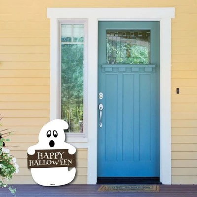 Big Dot of Happiness Spooky Ghost - Party Decorations - Halloween Party Welcome Yard Sign 3 Big Dot of Happiness Spooky Ghost - Party Decorations - Halloween Party Welcome Yard Sign - Image 3