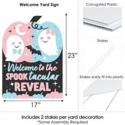 Big Dot of Happiness Boo-y or Ghoul - Party Decorations - Halloween Gender Reveal Party Welcome Yard Sign 12 Big Dot of Happiness Boo-y or Ghoul - Party Decorations - Halloween Gender Reveal Party Welcome Yard Sign -Halloween Decorations Sales Store unnamed file 2759