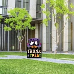 Big Dot of Happiness Trunk or Treat - Party Decorations - Halloween Car Parade Party Welcome Yard Sign -Halloween Decorations Sales Store unnamed file 2763