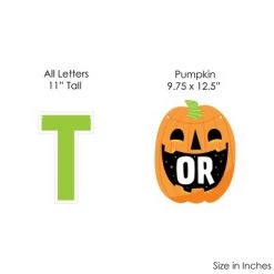 Big Dot of Happiness Trunk or Treat - Large Halloween Car Parade Party Decorations - Trunk or Treat - Outdoor Letter Banner -Halloween Decorations Sales Store unnamed file 2789