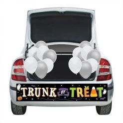 Big Dot of Happiness Trunk or Treat - Halloween Car Parade Party Decorations Party Banner
